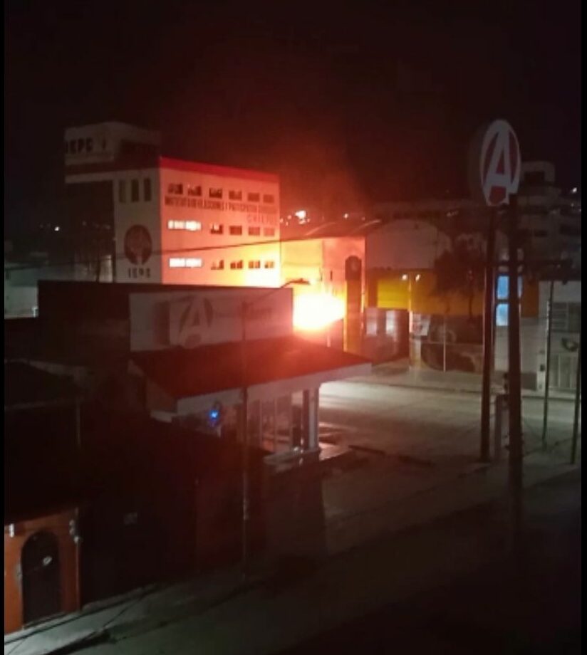 Dañan oficinas del IEPC, a dos días de elecciones