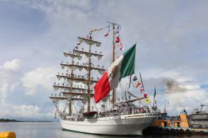Esperan arribo a Puerto Chiapas del legendario buque escuela Cuauhtémoc 