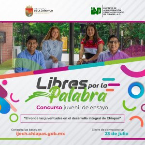 Ijech e IAP lanzan convocatoria del Concurso de Ensayo “Libres por la Palabra”