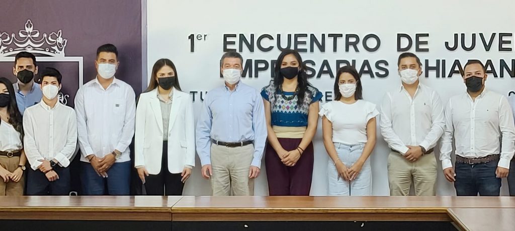 Jóvenes comparten experiencias en el Primer Encuentro de Juventudes Empresarias Chiapanecas