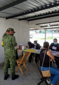Módulos de vacunación en 54 municipios de Chiapas para personas de 40 a 49 años