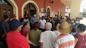 Nueva protesta en Tuxtla Chico, Alcaldesa y funcionarios mantienen ausencia prolongada 