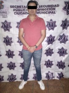 Policía Municipal detuvo a sujeto por violencia familiar