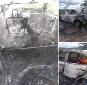 Queman dentro de su vehículo a conocido abogado junto con 3 personas más