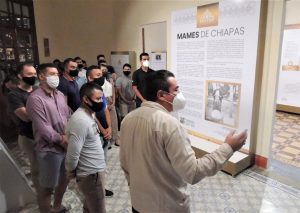 Tripulación de Buque Escuela Cuauhtémoc recorre Museo de Tapachula