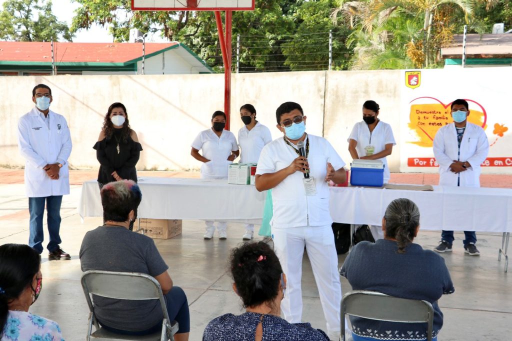 Arranca segunda jornada del Plan Itinerante  de Vacunación contra Covid-19 en colonias de Tuxtla