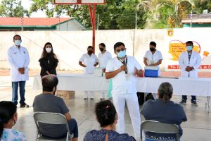 Arranca segunda jornada del Plan Itinerante  de Vacunación contra Covid-19 en colonias de Tuxtla