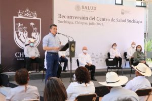 En Suchiapa, reconvierten Centro de Salud para mejorar atención médica