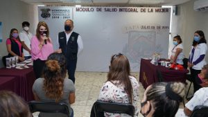 Instalan en el Palacio de Tapachula el Módulo de Salud Integral para la Mujer