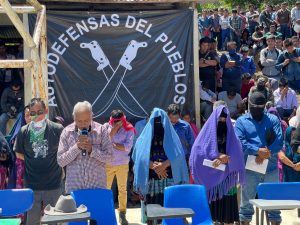 Miles de indígenas mostraron respaldo a autodefensas de Pantelhó, Chiapas