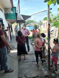 PC de Tapachula atiende colapso de muro y viviendas en río Texcuyuapan