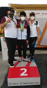 Tres medallas de plata para Yeshua Casanova Bautista en Halterofilia