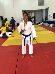 Ariana de la Cruz se cuelga el bronce en el Panamericano de Judo en Colombia