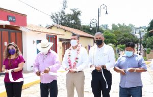 Beneficia Rutilio Escandón a habitantes de Copoya con obras de mejoramiento urbano