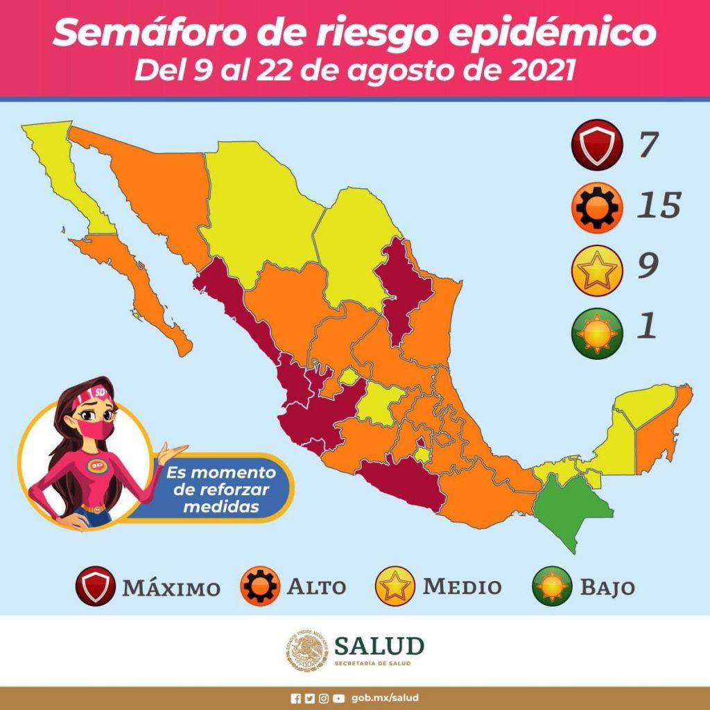 Chiapas, único estado en mantener semáforo verde; no bajar la guardia, llamado urgente a la población