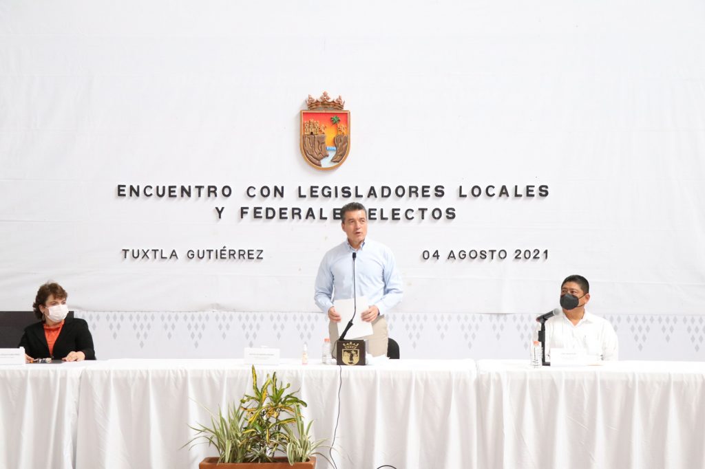 Convoca Rutilio Escandón a diputados locales y federales electos a la unidad por el desarrollo