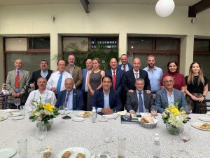 Eduardo Ramírez se reúne con comunidad libanesa en México