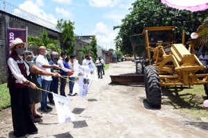 En colonias Benito Juárez y El Diamante, Ayuntamiento de Tapachula inicia obras de pavimentación de calles