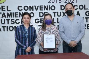 Firma de Convenio de Colaboración entre el Ayuntamiento de Tuxtla Gutiérrez y la GIZ de Alemania