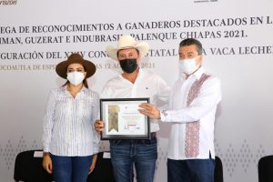 Inaugura Rutilio Escandón el XXIV Concurso Estatal de la Vaca Lechera “Absalón Castellanos Domínguez”