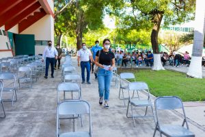 Se extiende vacunación de 18 y más en los cuatro macro centros en Tuxtla Gutiérrez