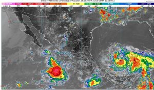 Sistema Municipal de Protección Civil en Tuxtla se mantiene en sesión permanente ante probabilidades de lluvia por Huracán Grace