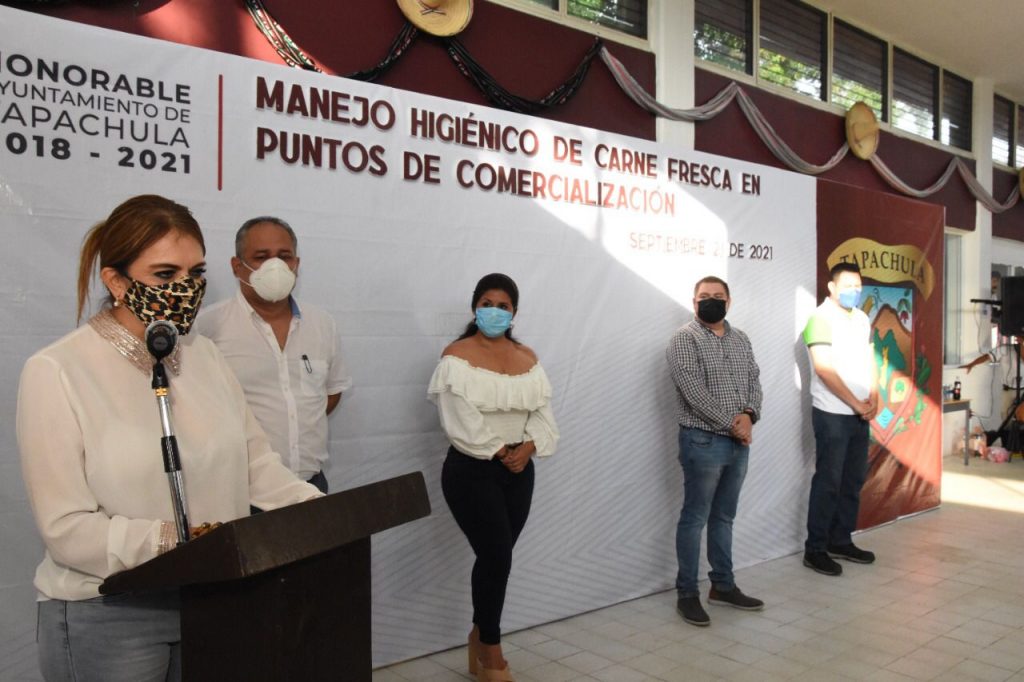 Ayuntamiento de Tapachula inicia curso Manejo higiénico de la carne fresca en puntos de comercialización