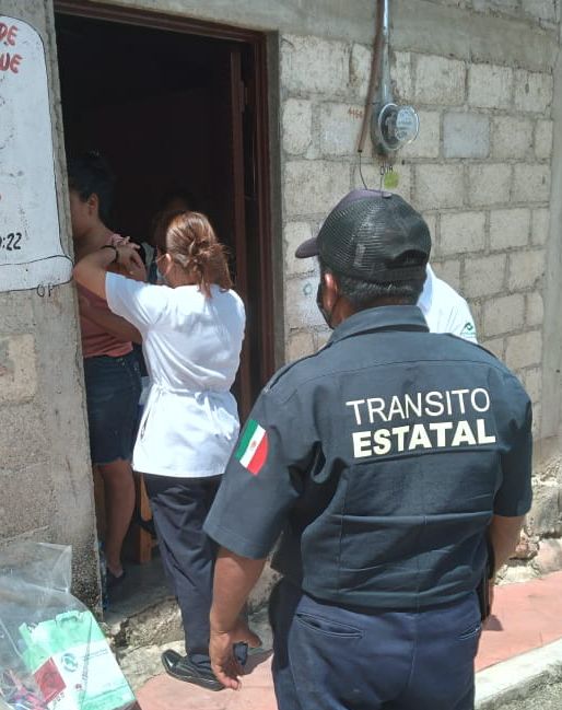 Brinda SSyPC acompañamiento a brigadas de vacunación en Chiapas
