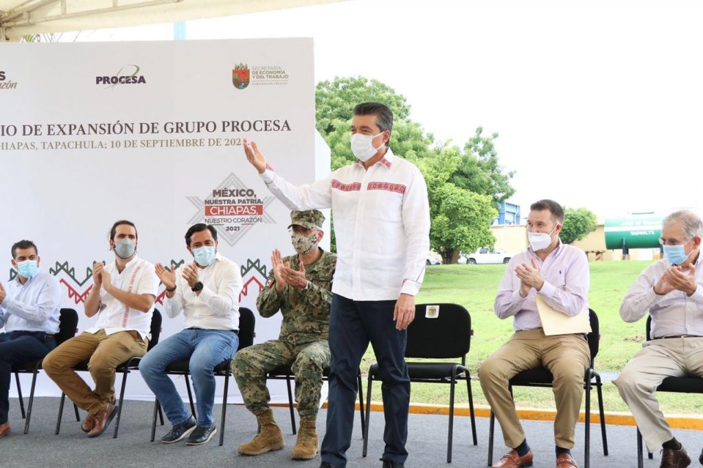 Grupo Procesa demuestra que productos de Chiapas son de calidad mundial Rutilio Escandón