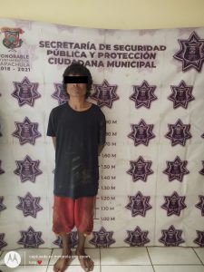 Ladrón de rejillas pluviales es detenido en Tapachula