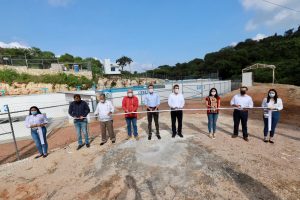 Rutilio Escandón inaugura el Sistema de Tratamiento de Aguas Residuales de Berriozábal
