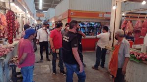 Se fortalece vigilancia de medidas sanitarias por Covid-19 en mercados de Tapachula