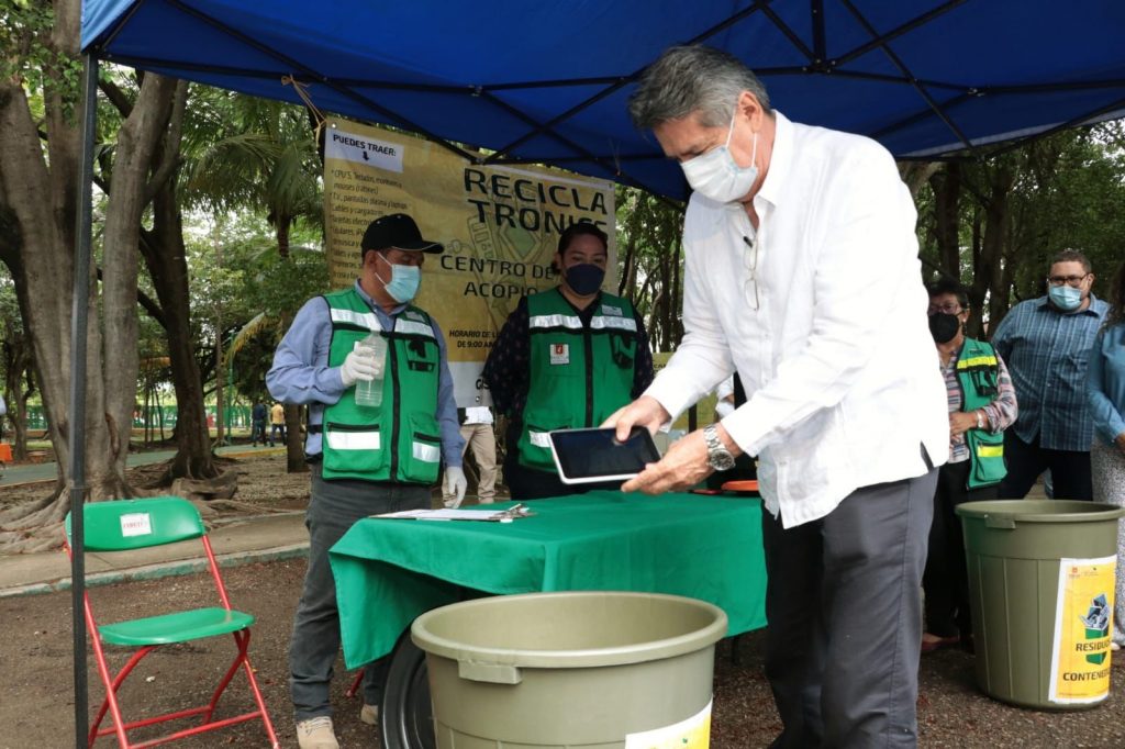 Arranca cuarta campaña de “Reciclatronics” en Tuxtla Gutiérrez