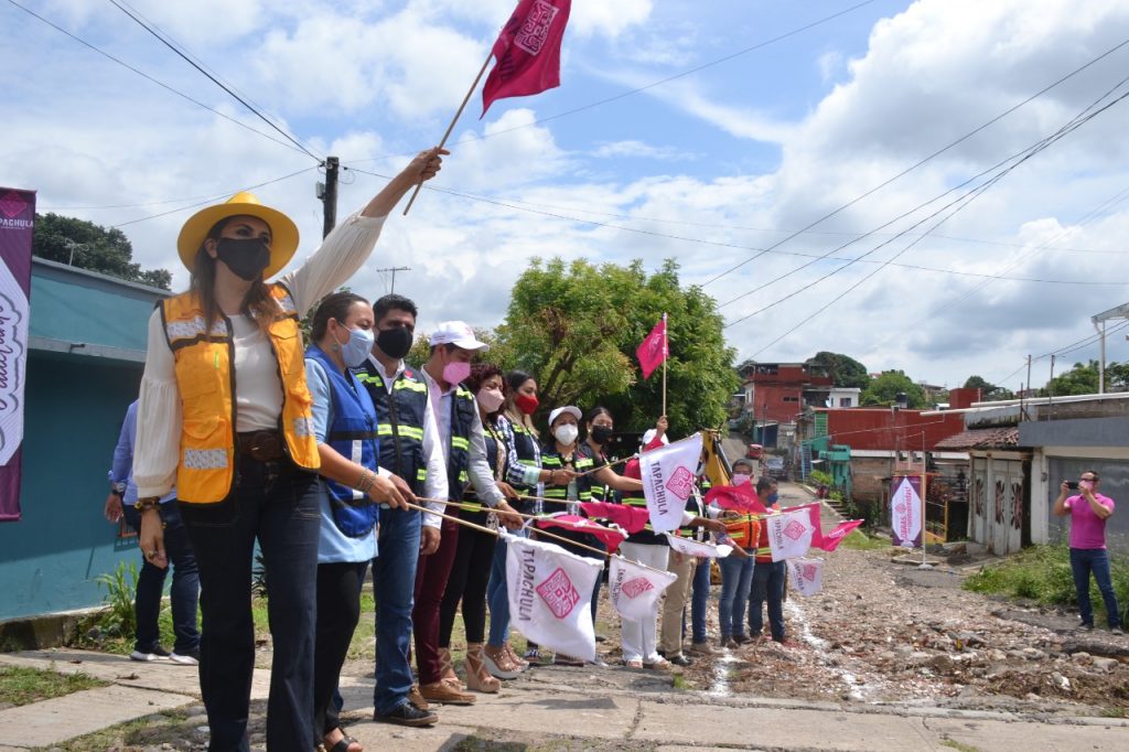 Ayuntamiento de Tapachula inicia obras de pavimentación en colonias 5 de Febrero y Barrio Nuevo