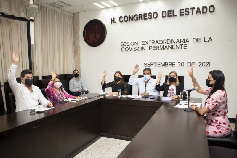 Comisión Permanente del Congreso del Estado designa concejos municipales