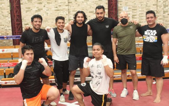 Con el respaldo del Indeporte se realizó con éxito el primer encuentro de box del gimnasio “Fernando Martínez”