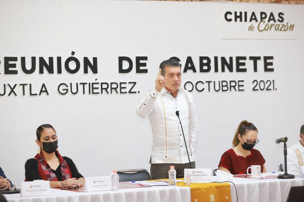 Gracias a decreto de AMLO, presas de Chiapas se mantuvieron controladas ante lluvias Rutilio Escandón