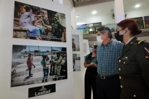 Inaugura alcalde de Tuxtla la exposición fotográfica militar denominada “La Gran Fuerza de México”