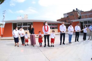 Inaugura Rutilio Escandón reconstrucción del Jardín de Niñas y Niños “Rosario Castellanos Figueroa” en Tuxtla