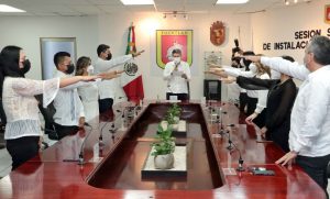 Toma protesta Carlos Morales como presidente de Tuxtla y el nuevo cuerpo de Cabildo para la administración 2021-2024