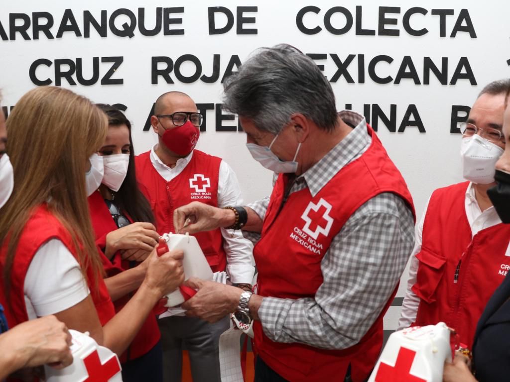Arranca la Colecta Anual Cruz Roja Mexicana 2021 “Ayúdanos a tener una batalla justa” en Tuxtla