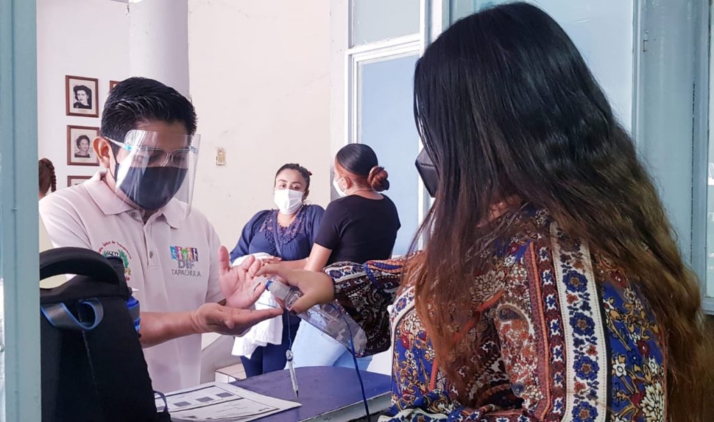 DIF de Tapachula refuerza protocolos para evitar contagios de Covid-19