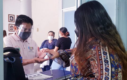 DIF de Tapachula refuerza protocolos para evitar contagios de Covid-19
