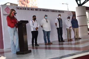 Inicia servicio de Internet gratuito en parques y espacios públicos de Tapachula