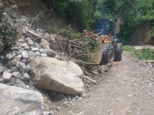 Restablecen comunicación de zona alta en Tapachula