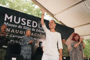 Vamos a dar continuidad al tren maya, a seguir construyendo nuestro destino junto con el pueblo Claudia Sheinbaum