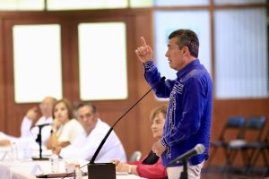 Llama Rutilio Escandón a seguir trabajando para cerrar el sexenio con finanzas sanas en beneficio del pueblo