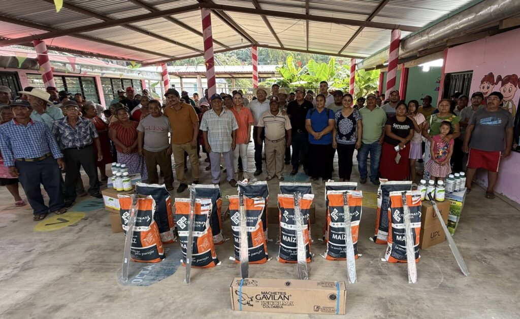 Entregan semilla mejorada para incrementar producción y enfrentar desafíos climatológicos