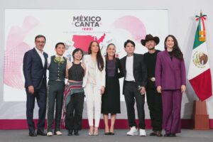 Presidenta Claudia Sheinbaum presenta segunda edición de “México Canta por la paz y contra las adicciones”, dedicada a enaltecer la música regional mexicana sin hacer apología a la violencia1