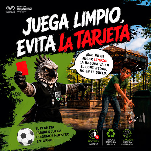 Juega limpio, evita la tarjeta